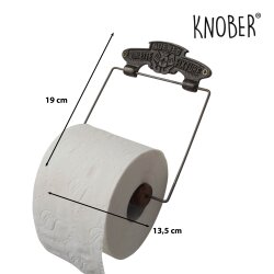 Toilettenpapierhalter Antik Toilette Fixture Gusseisen...